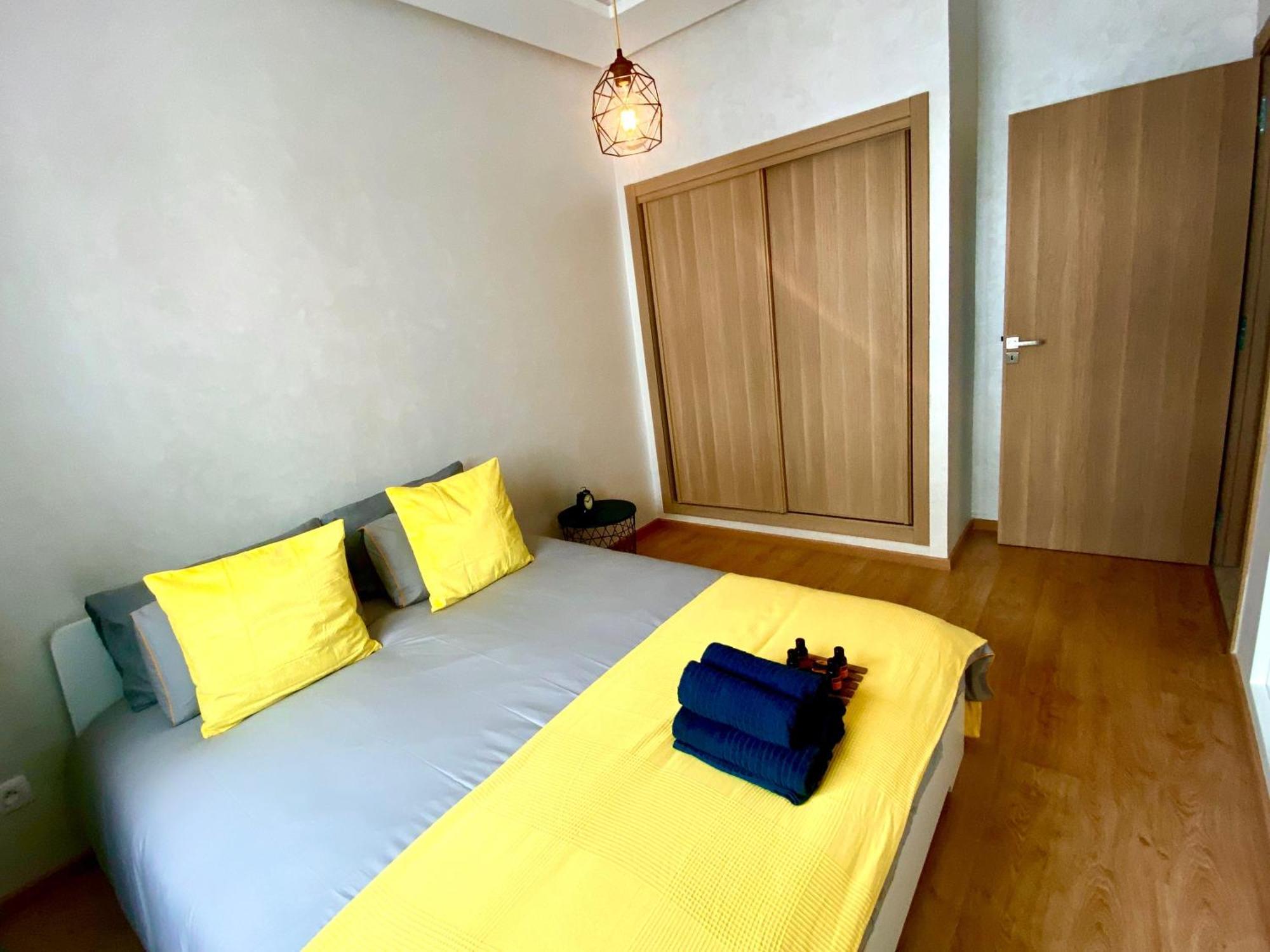 Appartement Pres De Novotel Face Au Parc Welcome Stay محمدية المظهر الخارجي الصورة