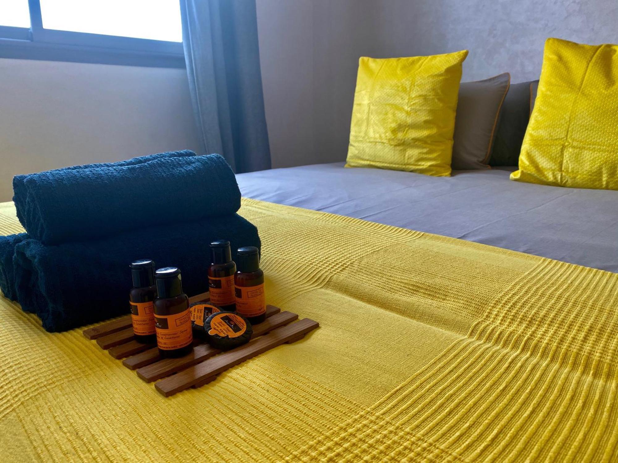 Appartement Pres De Novotel Face Au Parc Welcome Stay محمدية المظهر الخارجي الصورة