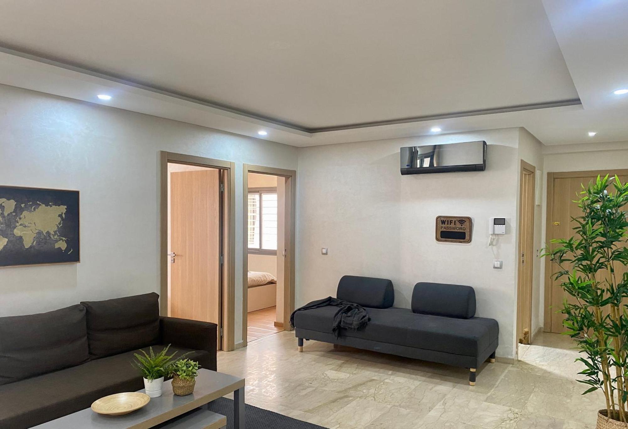 Appartement Pres De Novotel Face Au Parc Welcome Stay محمدية المظهر الخارجي الصورة